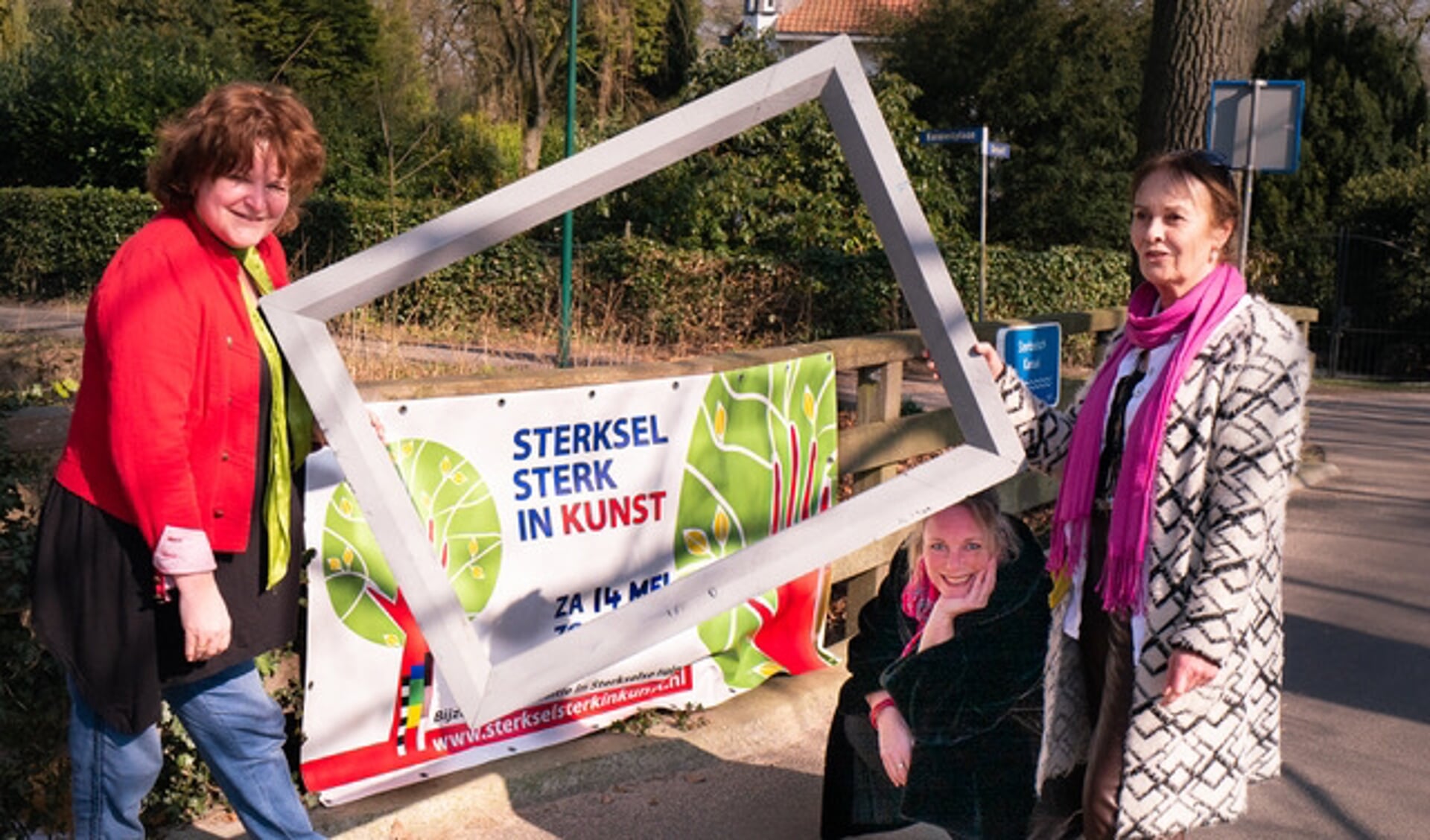 De organisatie van Sterksel Sterk in Kunst is er klaar voor. (Foto: Marc Anthony Denton)