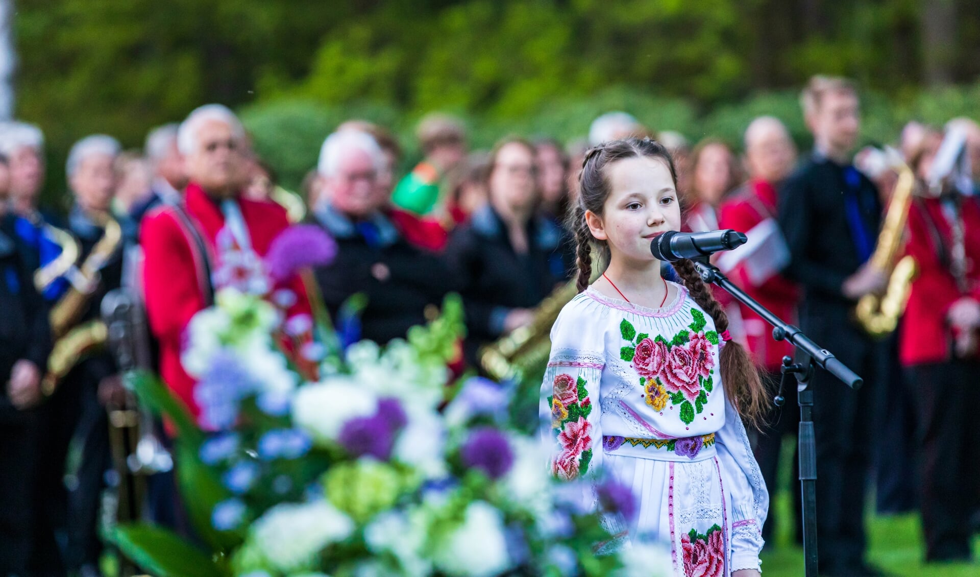 Het optreden van Anastasia zorgde voor kippenvel. (Foto's: Micle de Greef)