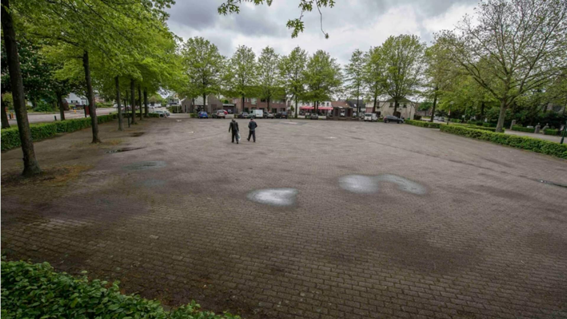 Het Vorstermansplein in Heusden. (Stockfoto: Hein van Bakel)