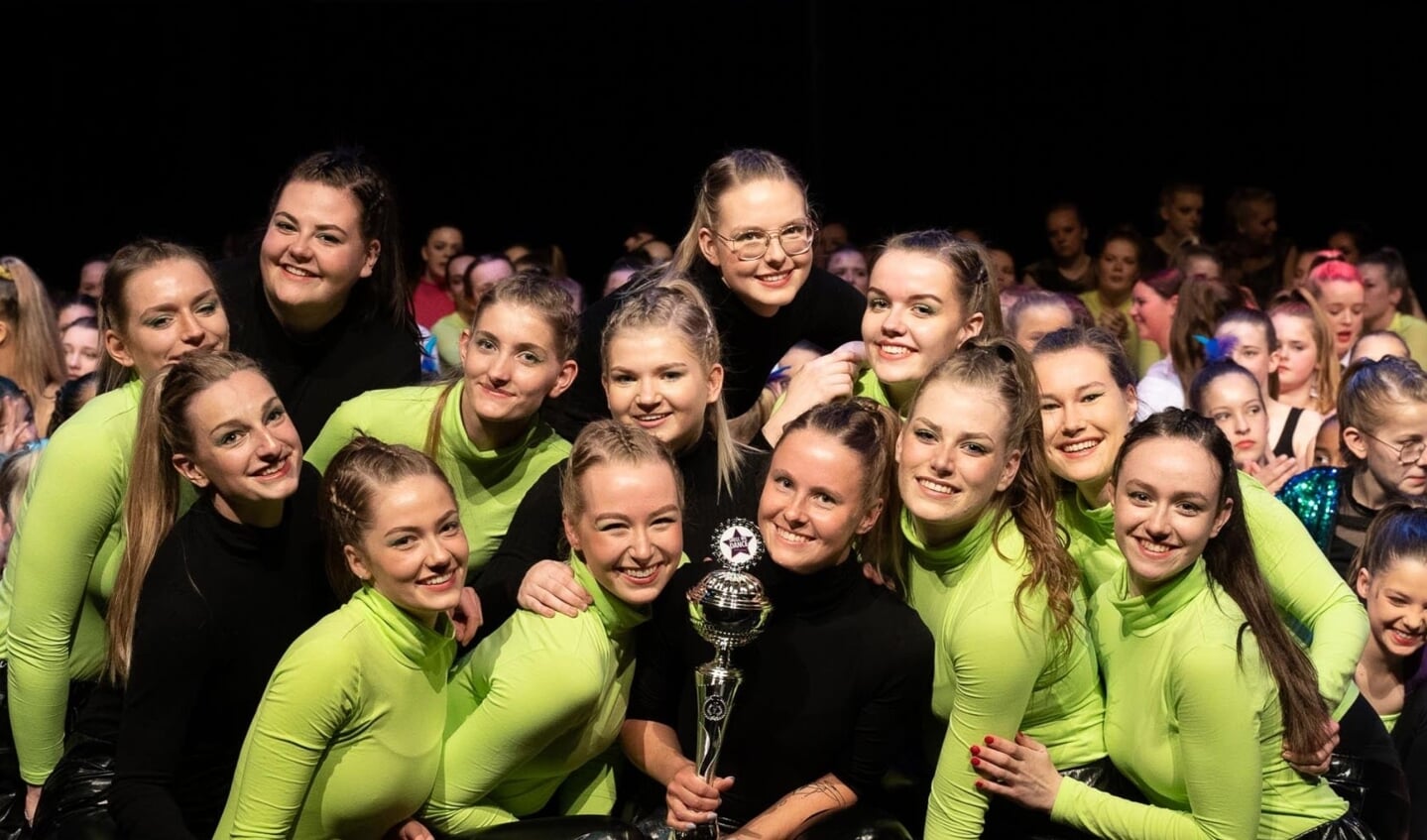 Een van de vier winnende teams