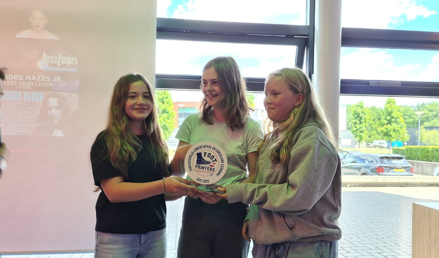 Lente, Kim en Lizanne bedachten een opruimapp.