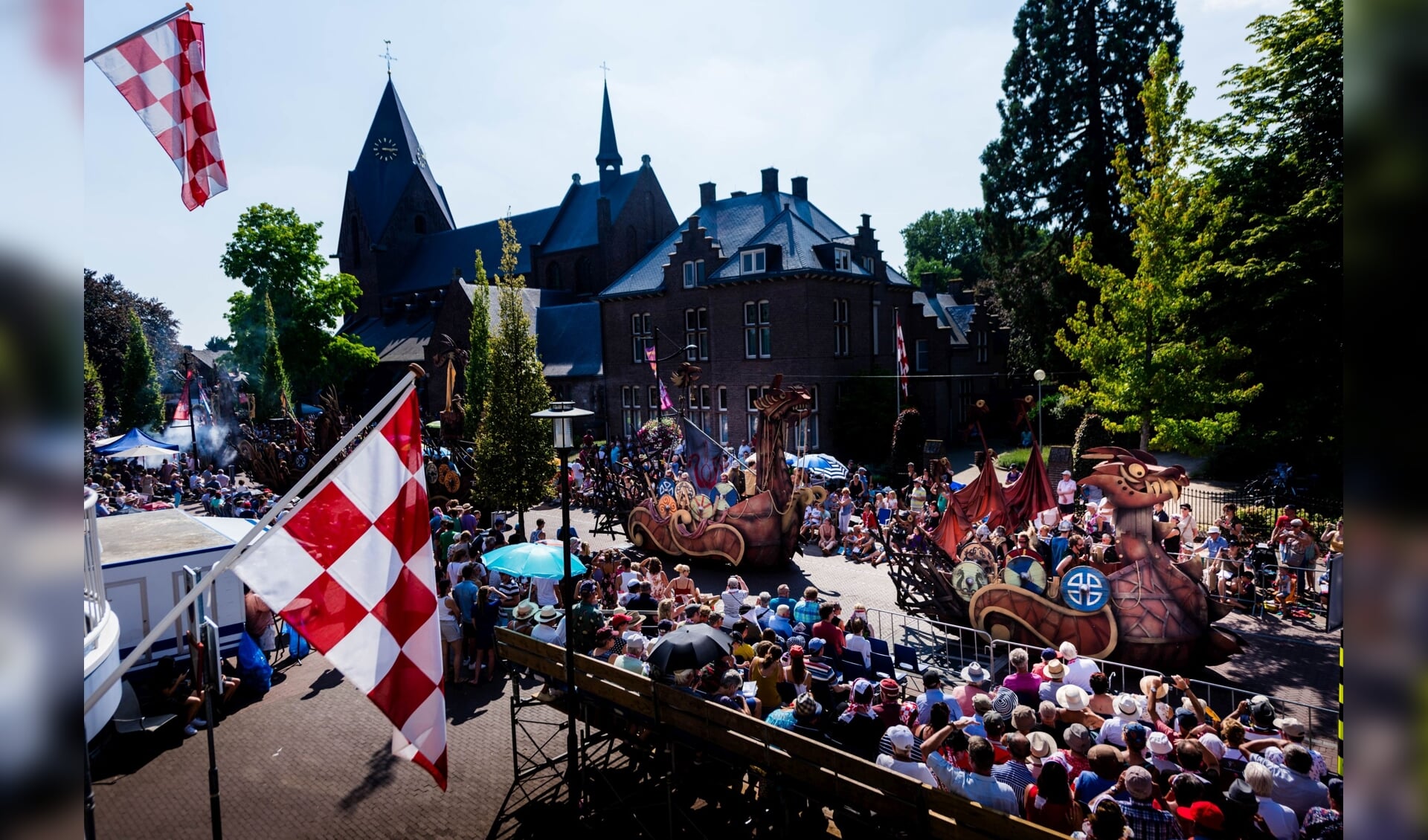 De Brabantsedag trekt elk jaar duizenden bezoekers naar Heeze uit binnen- en buitenland.
