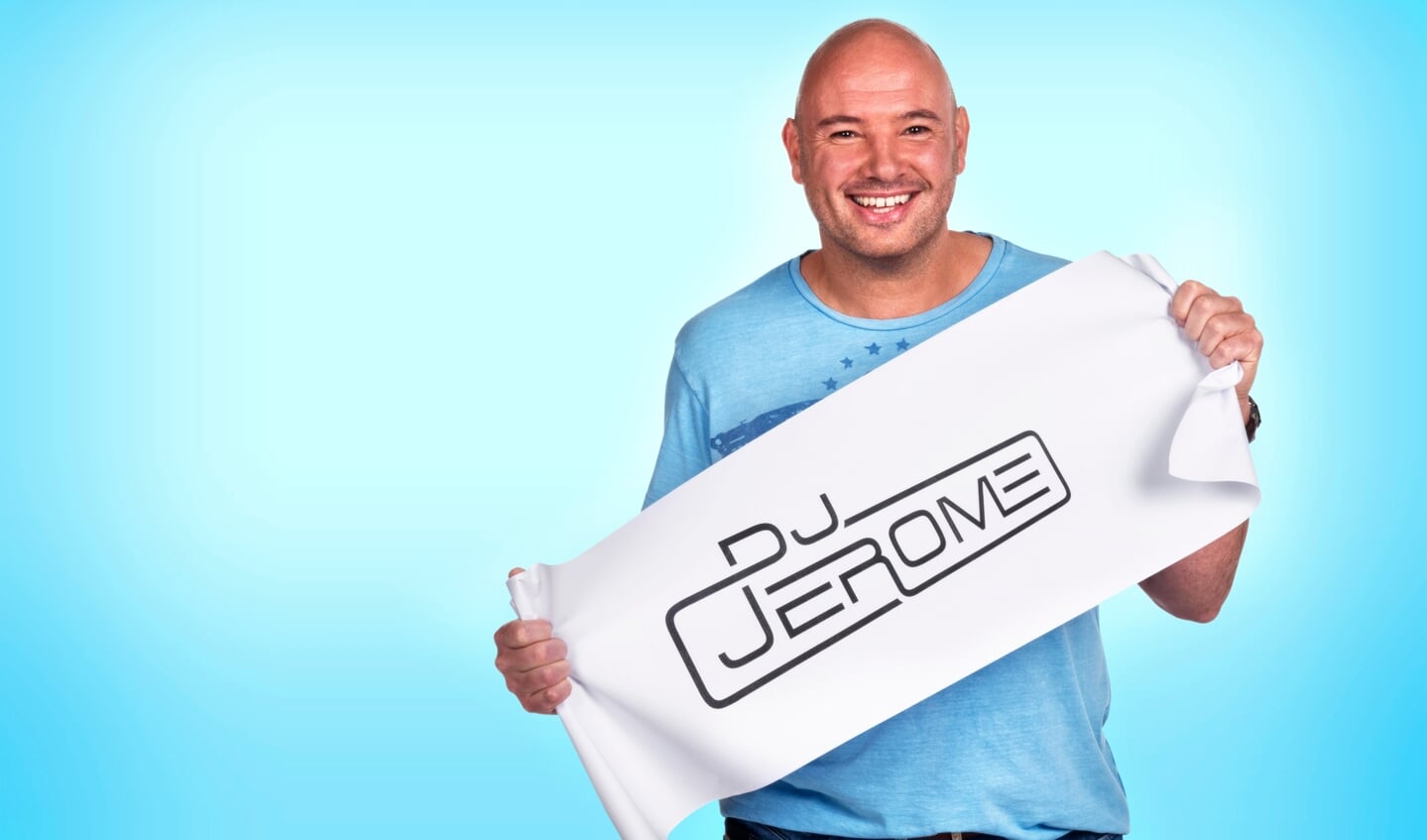 DJ Jerome komt maandag naar Heeze om er een mooi groots feest van te maken.