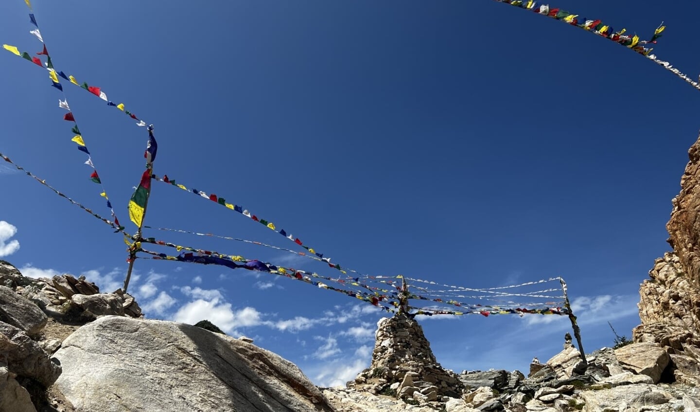 Ell van de Laar stuurde deze vakantiefoto in. De foto is gemaakt in de regio Ladakh in India. 