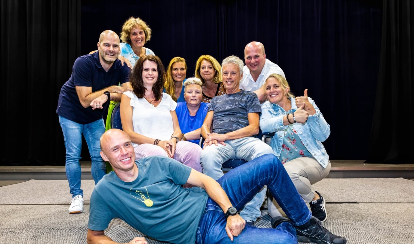 De mensen van Theater Drop mogen eindelijk weer het podium op. (Foto: Micle de Greef)