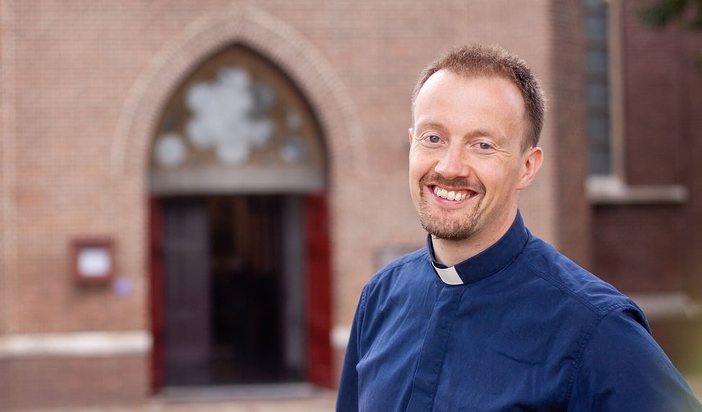 Stefan Schevers is door de bisschop aangesteld als opvolger van kapelaan Harold van Overbeek. (Foto: Wim Koopman)