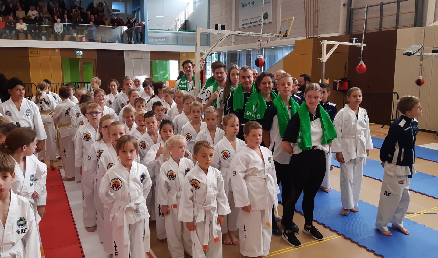 De leden van Soo Bak-Gi waren in Sint-Oedenrode zeer succesvol tijdens het Kids Cup Taekwon-Do toernooi.