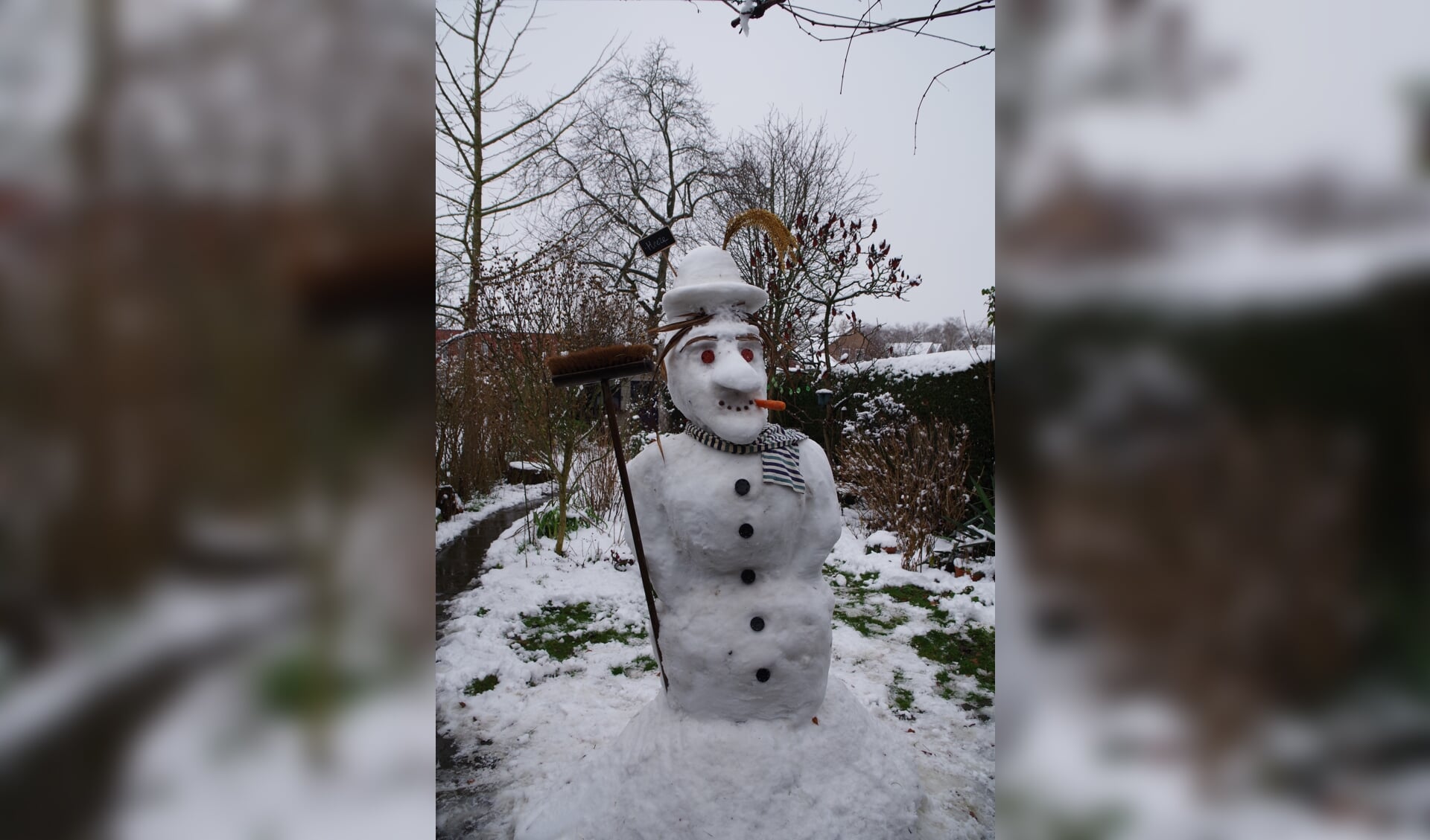 Sneeuwpret in Heeze. (Foto: Lisanne Laureijs)