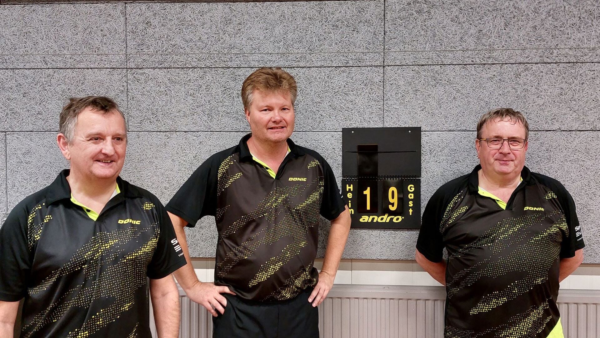 Seizoensrecord van acht overwinningen voor Ronald Grijseels, Erwin Duivis en Henk Sandkuyl van TTV Valkenswaard.