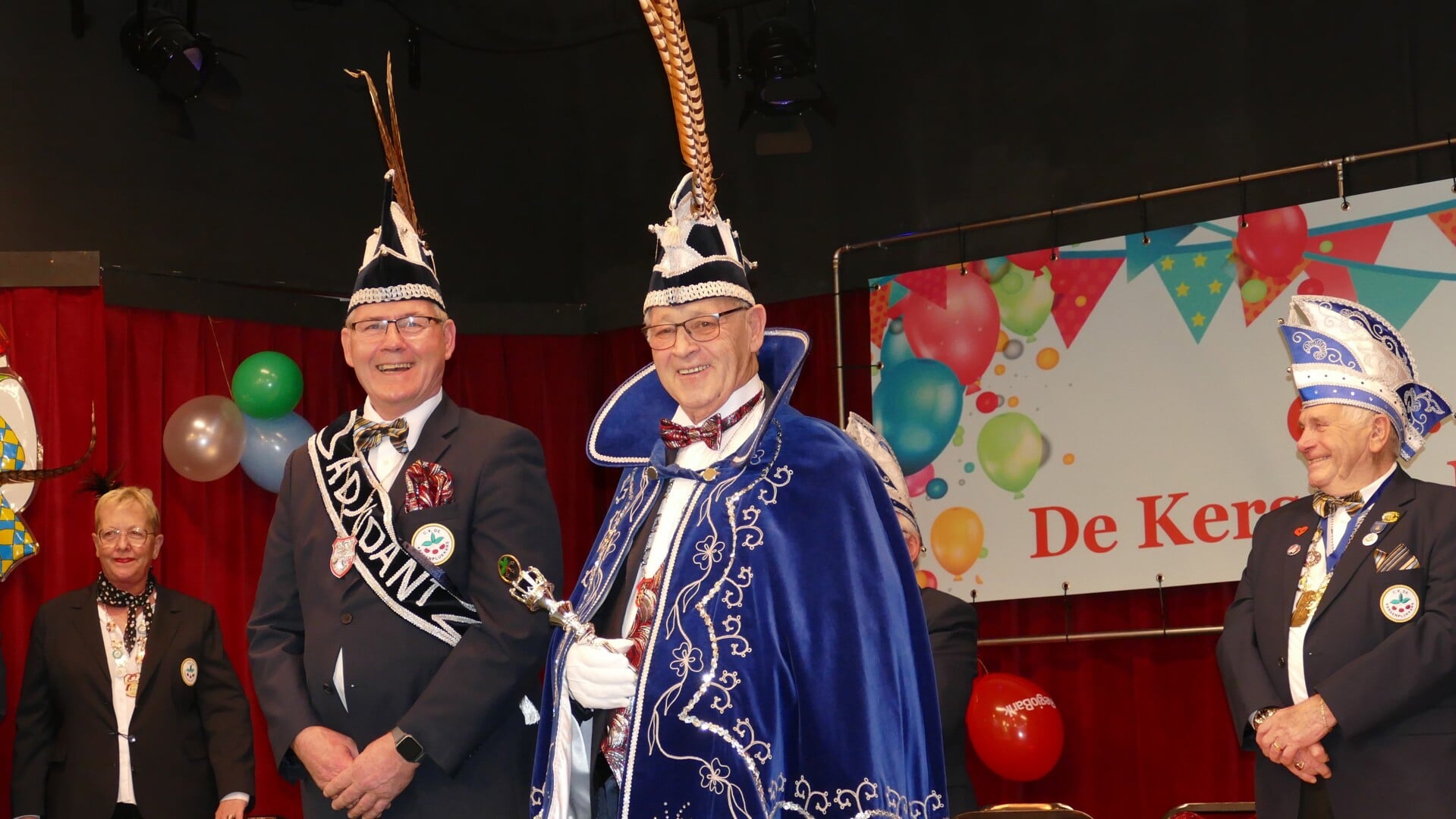 Prins Toon d’n Twidde en Adjudant Hans van CV de Kersenplukkers. (Foto: Jos Lenssen)