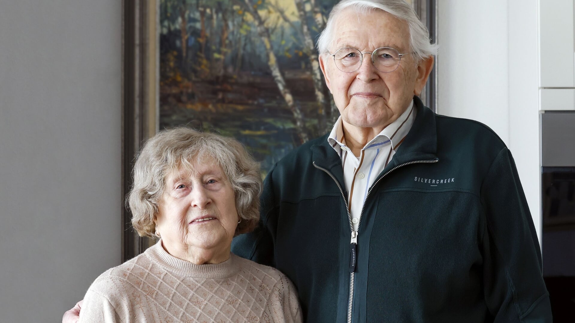 Gerard en Leny Baken-van den Dungen zijn zestig jaar getrouwd.
