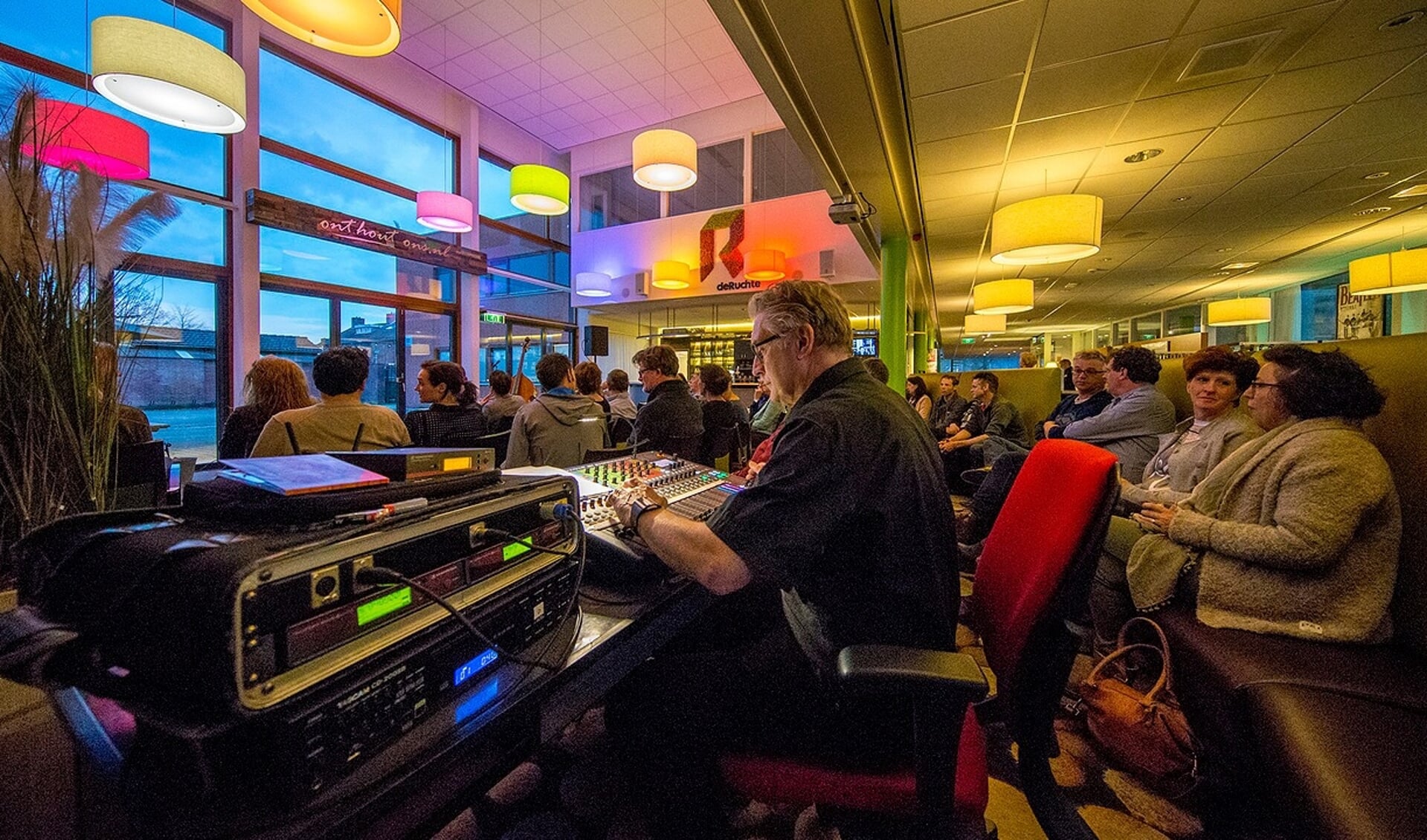 Frans Leenen in actie. (Foto: Rob Fritsen)