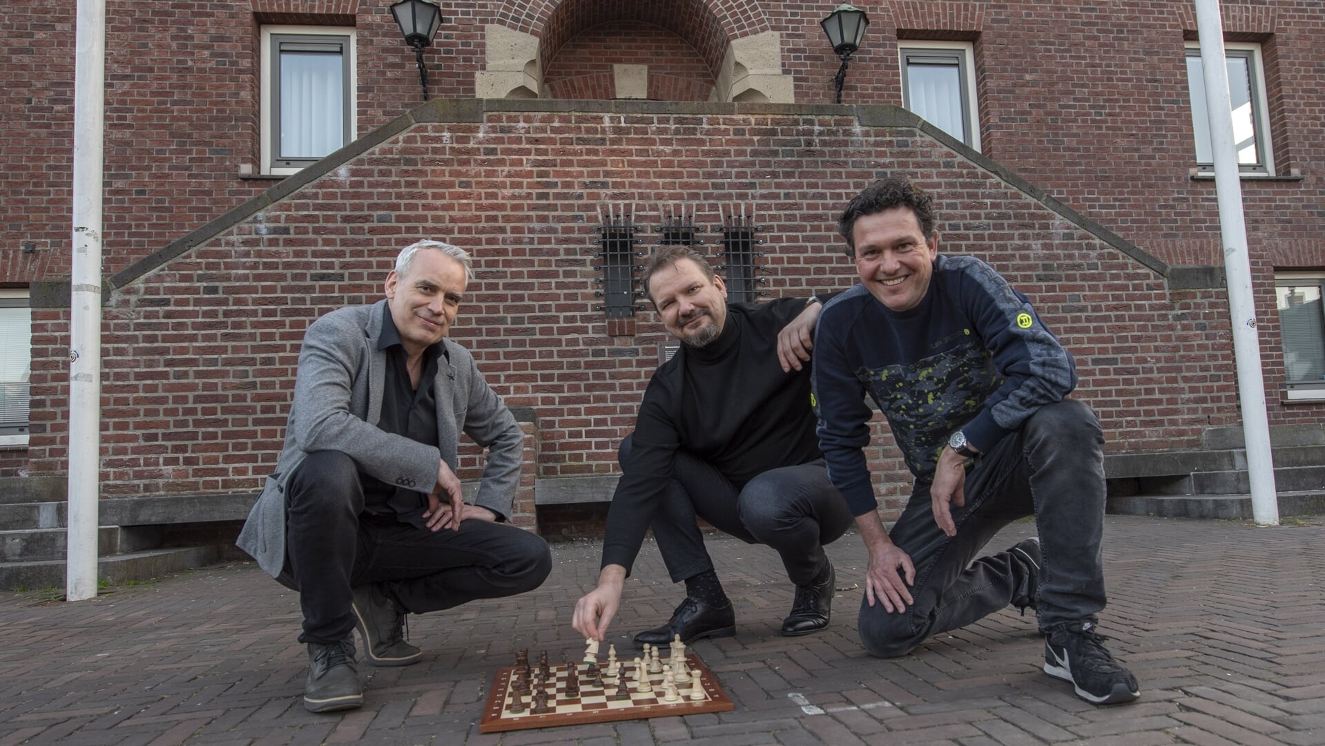 De initiatiefnemers vlnr: Bart van Bussel, Remco Wever en André Donkers. (Archieffoto: Hein van Bakel)