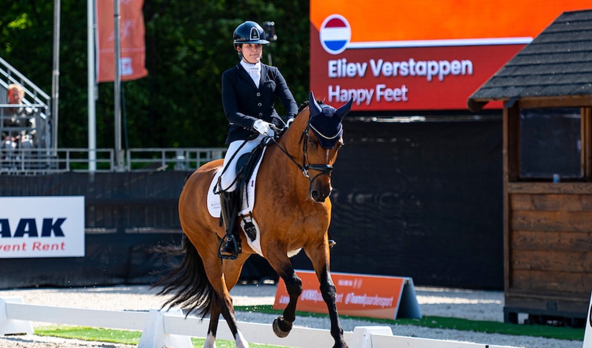 Eliev Verstappen behaalde een knappe bronzen medaille op het NK Children in Ermelo. (Foto: Digishots)