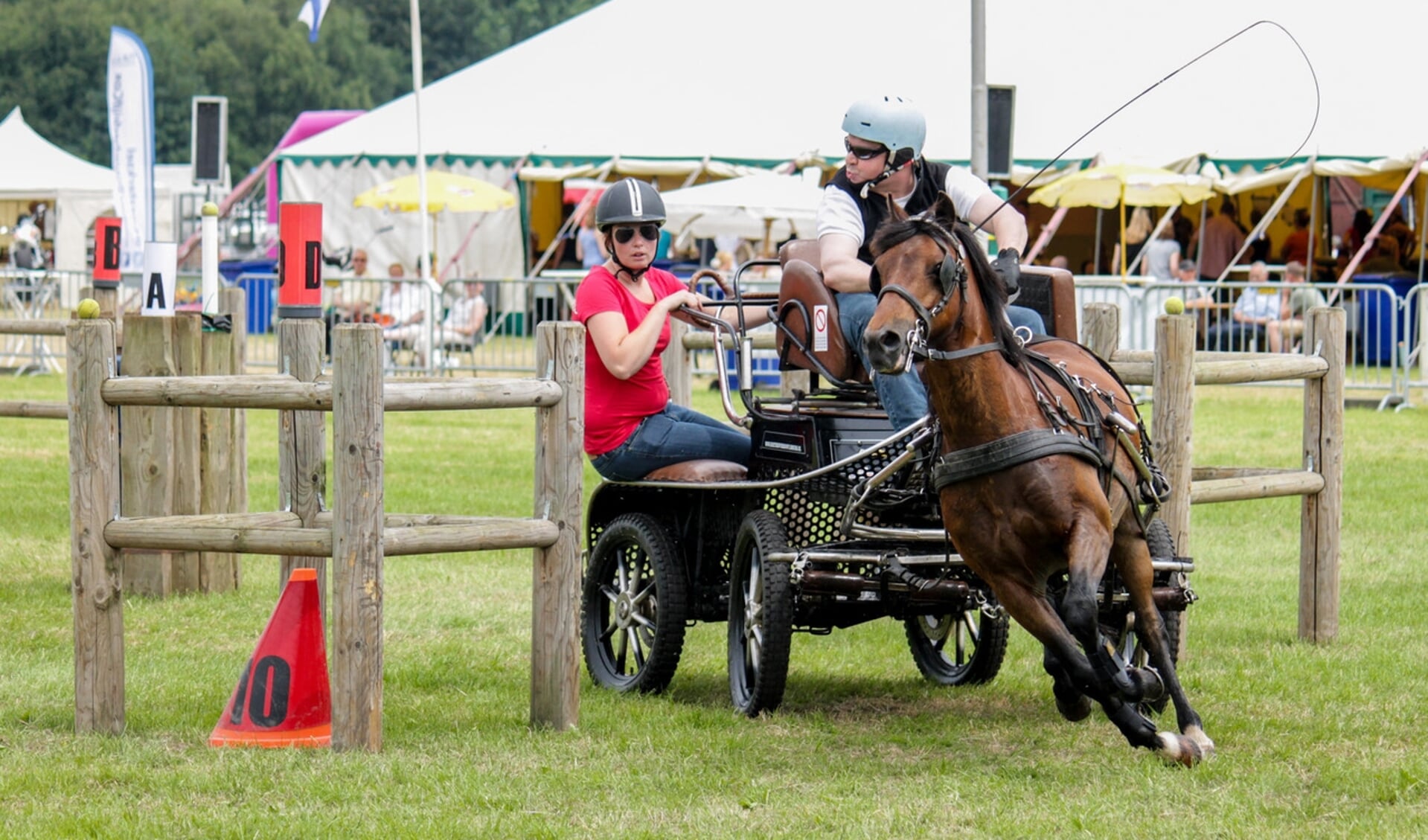 Drie dagen volop paardensport tijdens Concours Hippique Leende. (Foto: Ilse Bloks)
