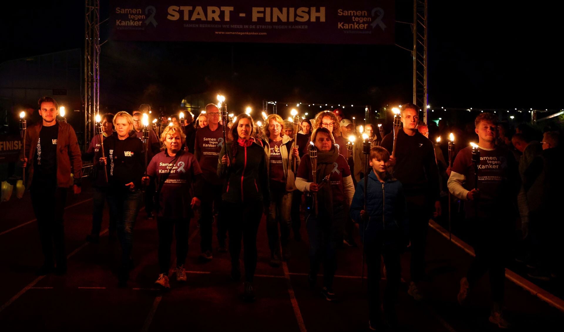 Hoogtepunt van het Power Event was de lichtceremonie op zaterdagavond.