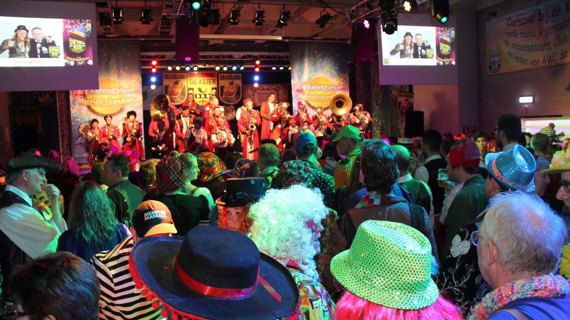 De carnavalsmaandag is de dag van het Keiengats Muziekskebal in Het Klooster.