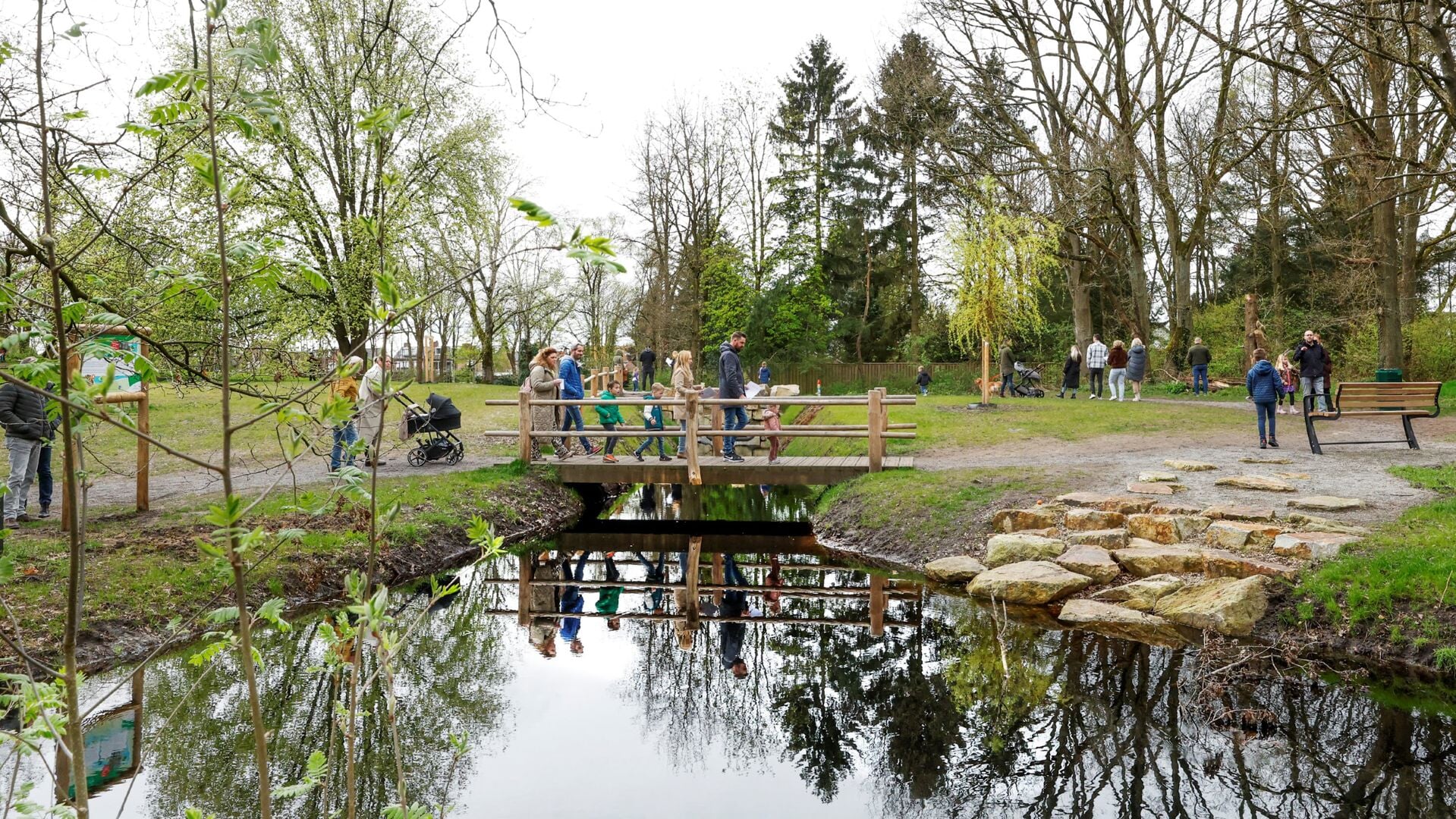 Belevingspark De Kleine Meer is op maandag 1 april, Tweede Paasdag, officieel heropend.
