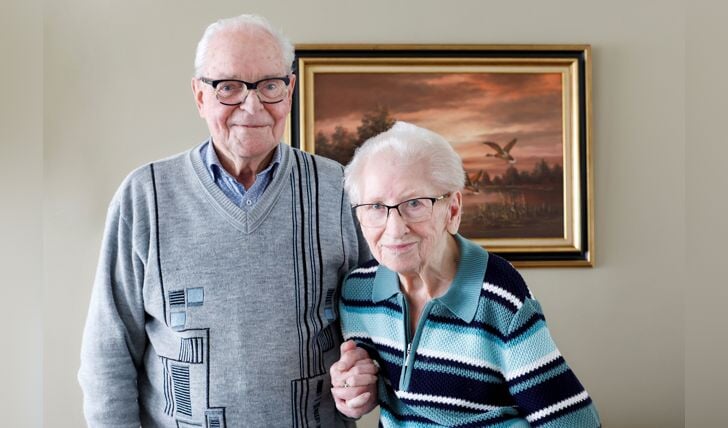 Wim en Riek de Wit-van Lokven zijn dit jaar 65 getrouwd.
