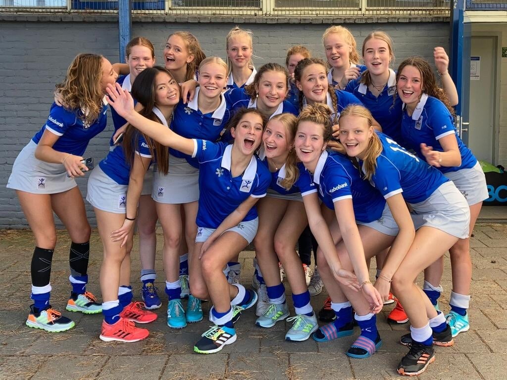 Het meisjesteam A1 van HOD bereikte afgelopen zaterdag met een 5-0 overwinning heel knap de Super A. 