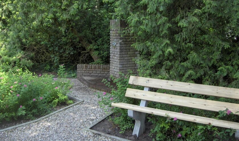 Zo zag het watertappunt er in 2009 uit, net na de aanleg.