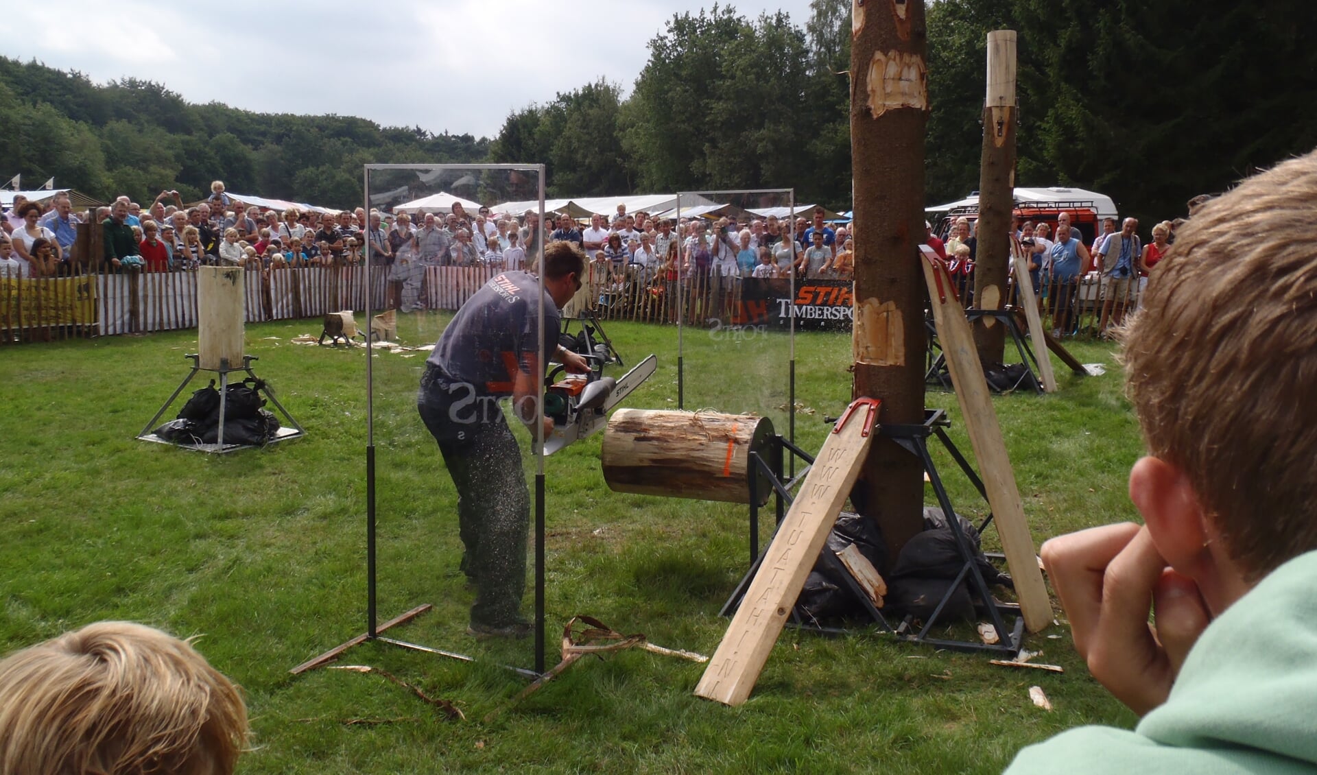 In 2010 bezochten bijna 20.000 mensen het houthakkersfeest in Lage Vuursche. Ondenkbaar dat een dergelijk evenement nu plaatsvindt.