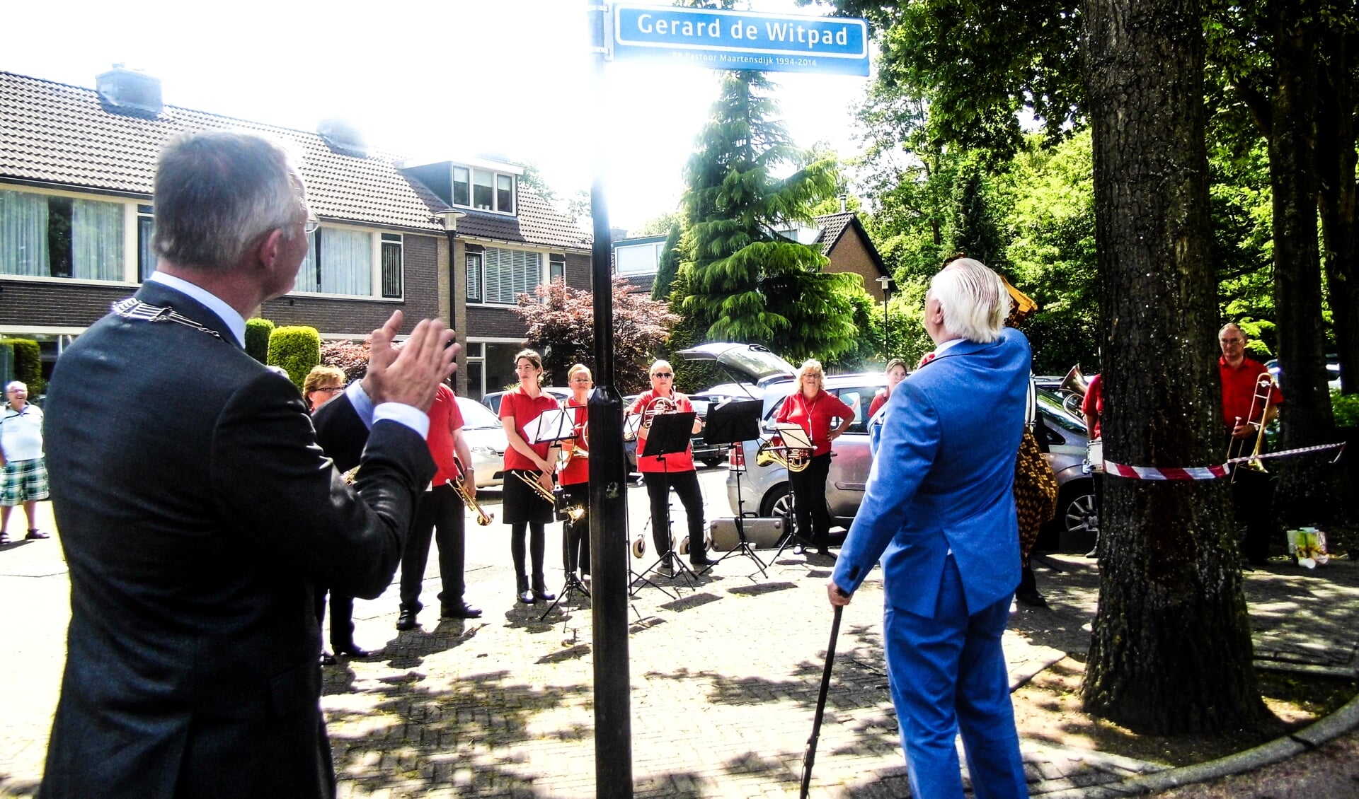 Op verzoek van toenmalig burgemeester Arjen Gerritsen onthulde pastor Gerard de Wit in juni 2014 bij zijn afscheid het ‘Gerard de Witpad’. 