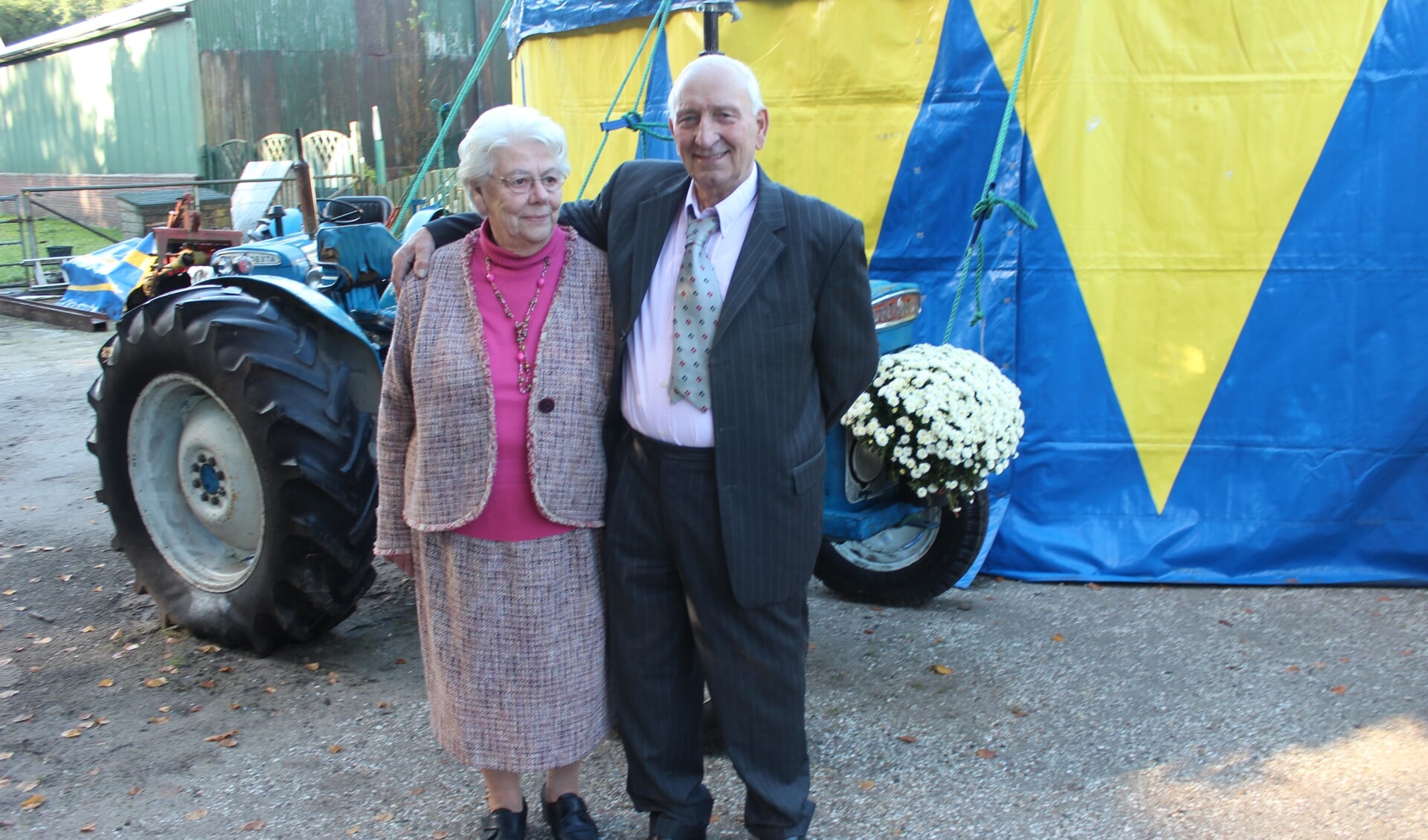 Jopie Barlo en Wouter Stormbroek waren 23 september 60 jaar getrouwd.