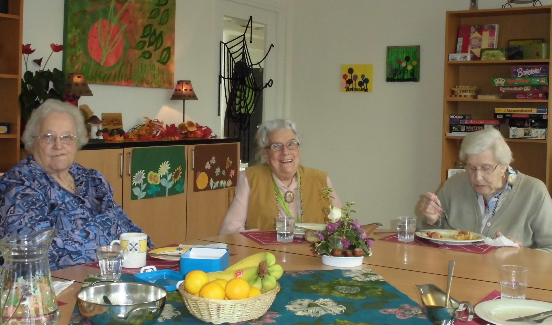 Ondanks de bezuinigingen bij de dagopvang, genieten de deelnemers nog volop.