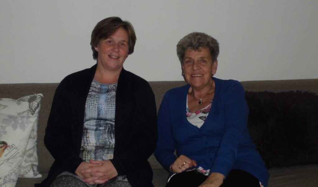 Twee van de initiatiefnemers: Links Ellen Bousché, rechts Corrie Bosman.
