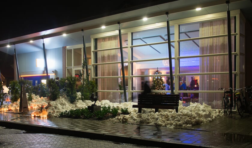 De kerstborrel in Westbroek zal zeker in winterse sfeer plaatsvinden.