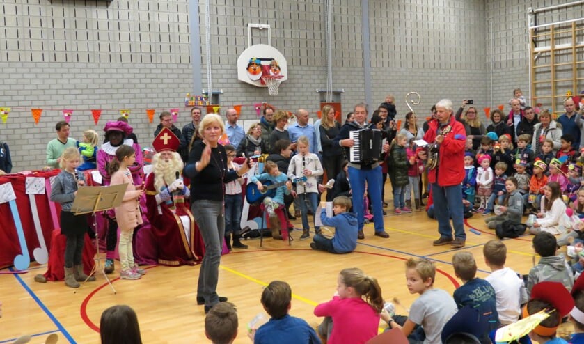 Sinterklaasfeest in het teken van muziek.