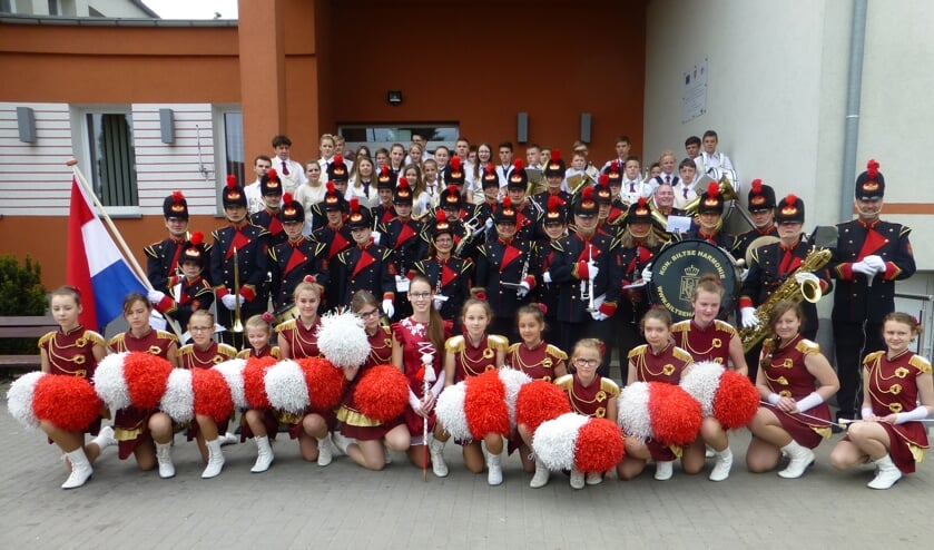 Er vond ook een uitwisseling plaats tussen De KBH klein harmonieorkest en het orkest van Miescisko. Ook de Poolse majorettes hebben zich van hun beste kant laten zien.