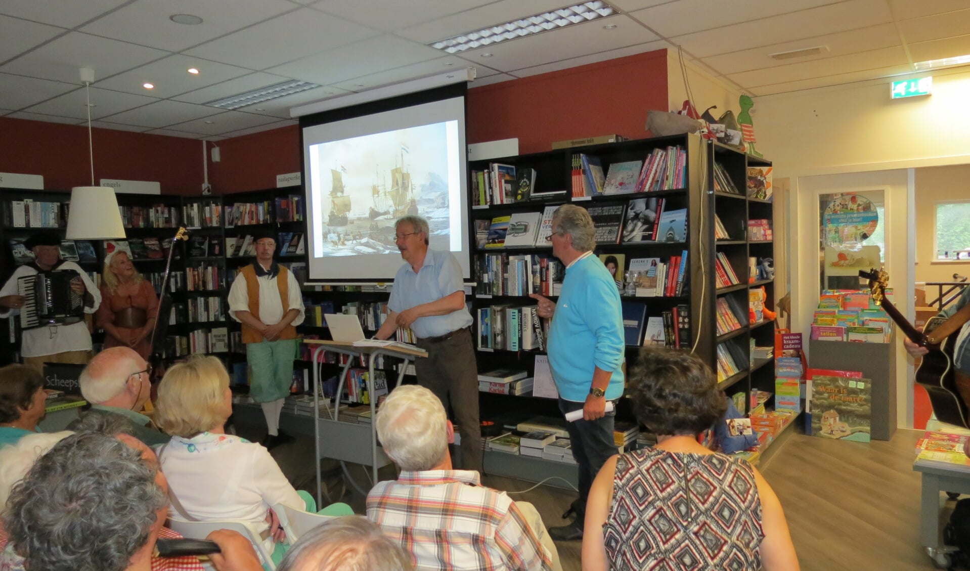 Bezield vertellen Jan Houter en Anne Doedens over de eilanden.