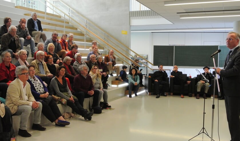 Burgemeester Arjen Gerritsen: ‘Kunst is verbindend, het geeft inspiratie, maar ook troost’.