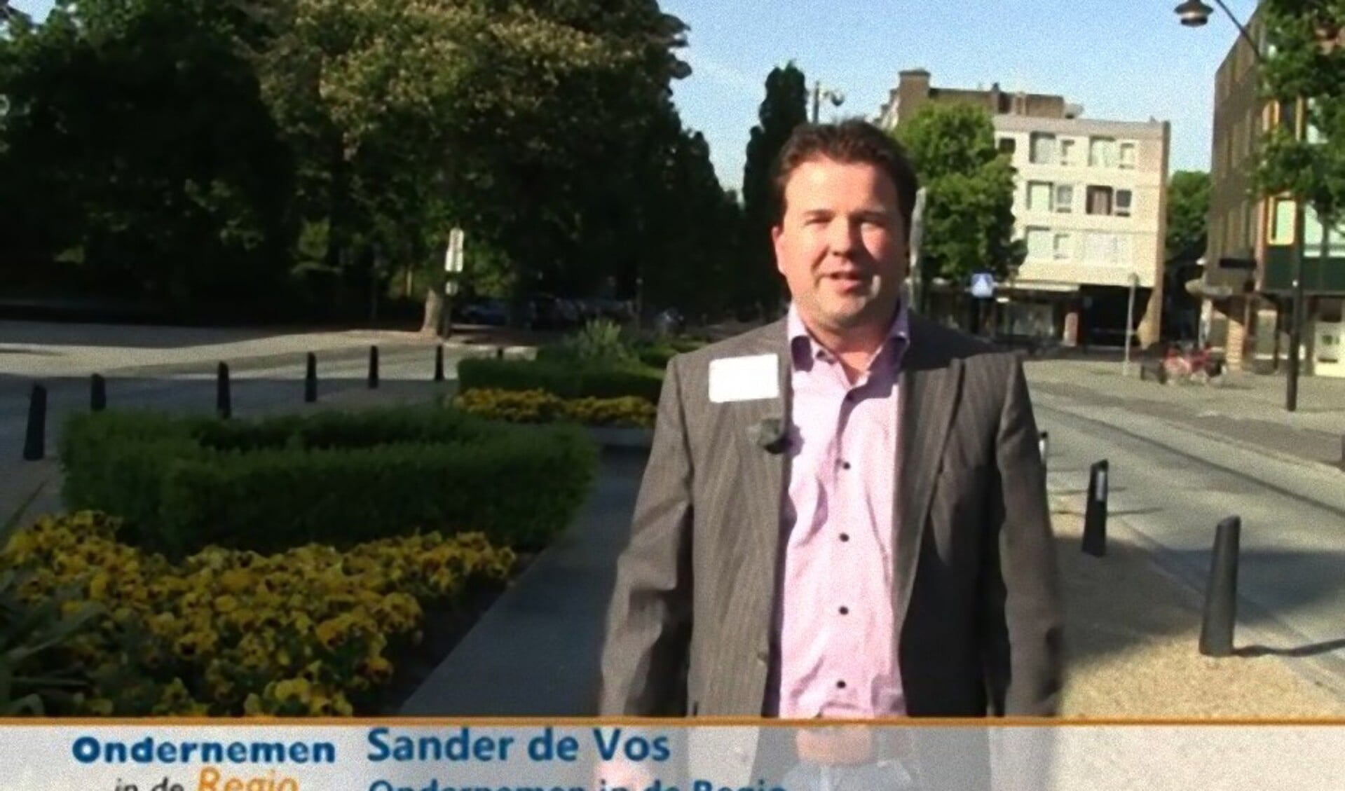 Sander de Vos na radio nu ook op TV.