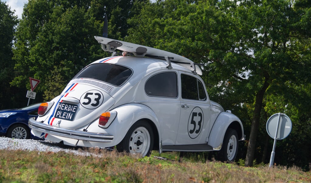 Herbie ontbreekt niet op de Oldtimerdag.