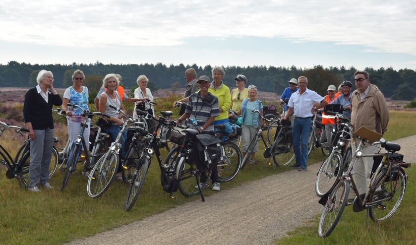 Tweemaal per maand fietst Jan ook nog in groepsverband.