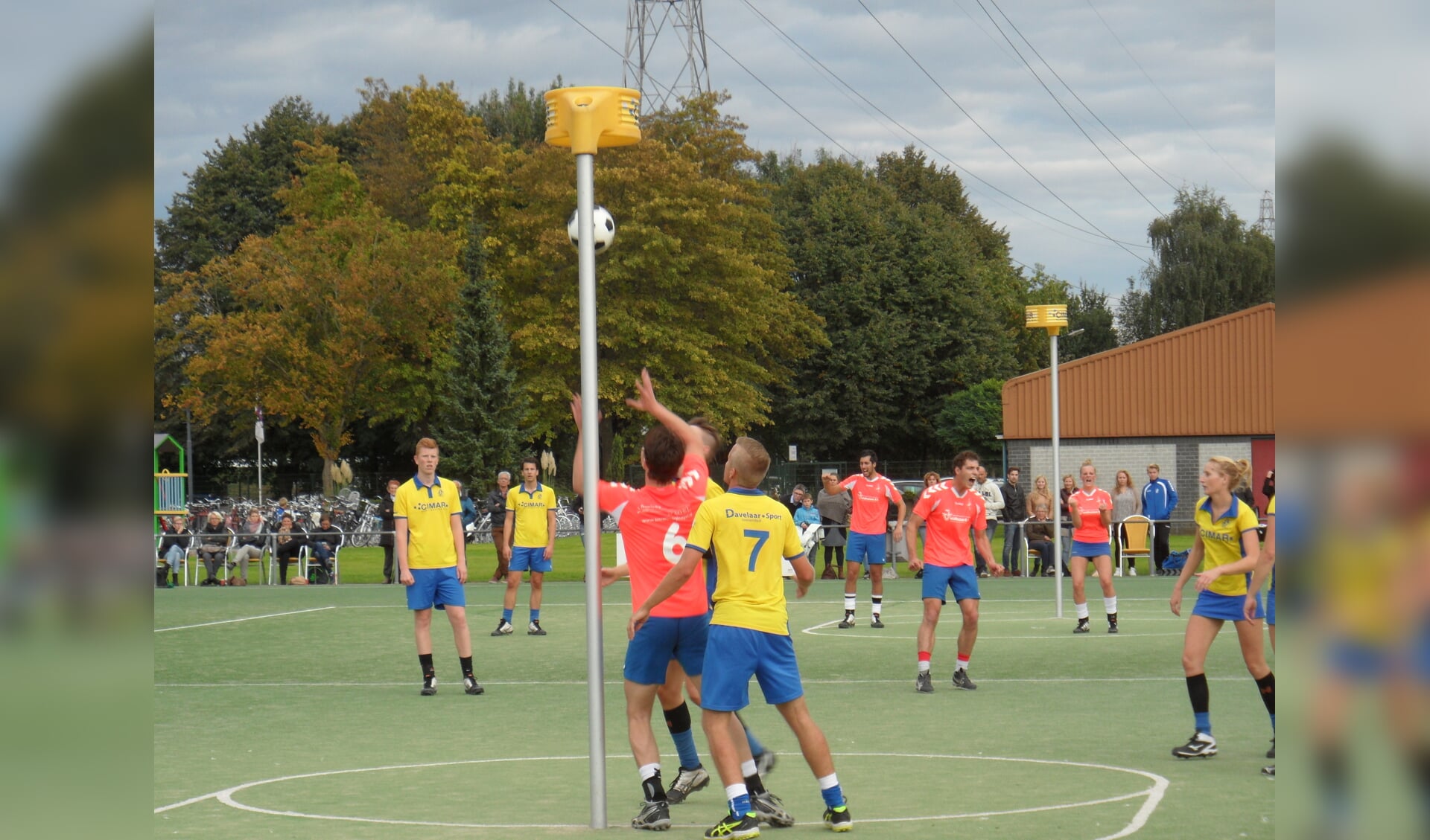 Hoogstaand spel in Veenendaal.