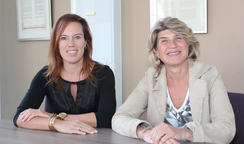 V.l.n.r. Jessie Bekkers en Madeleine Bakker tekenden vorige week het convenant.