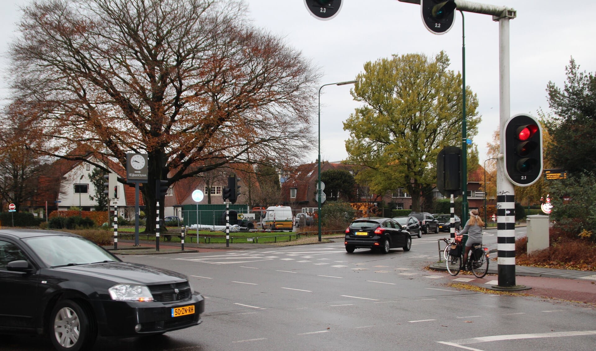 De kruising Dr. Letteplein - Groenekanseweg behoort tot de top vijf van de gevaarlijkste verkeerssituaties in de gemeente.