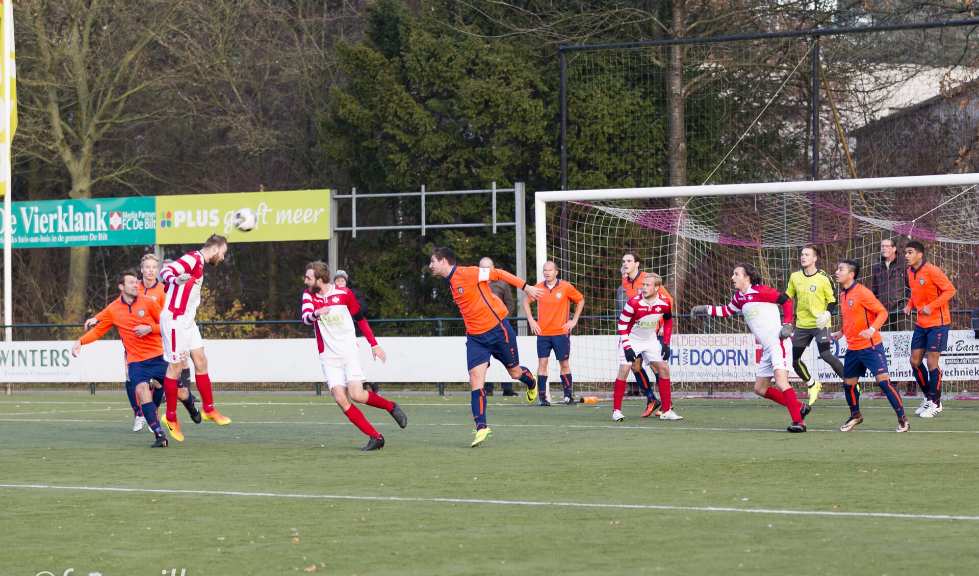 FC De Bilt won ook van SV Loosdrecht. (foto Henk Willemsen)