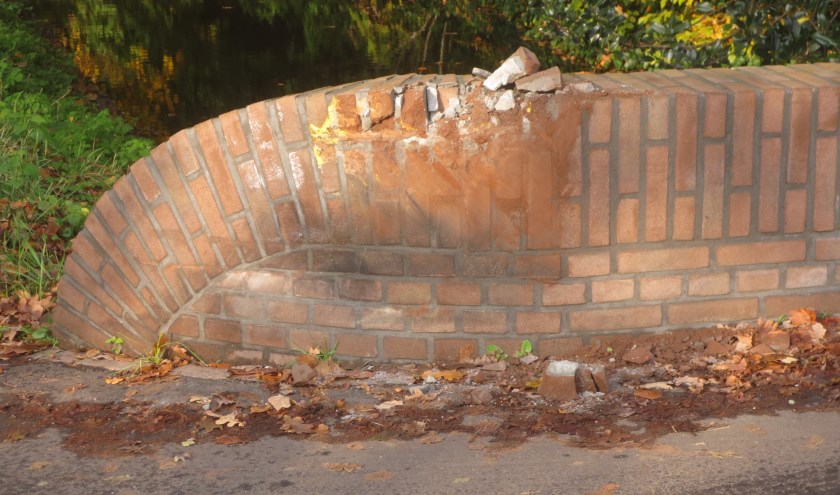 Brug Veldlaan alweer kapot.