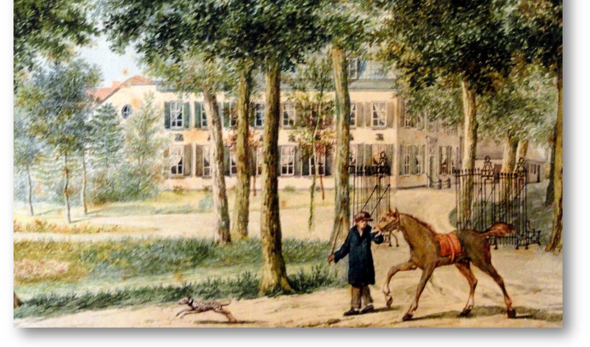 Landgoed Persijn in 1827. (Utrechts Archief.)