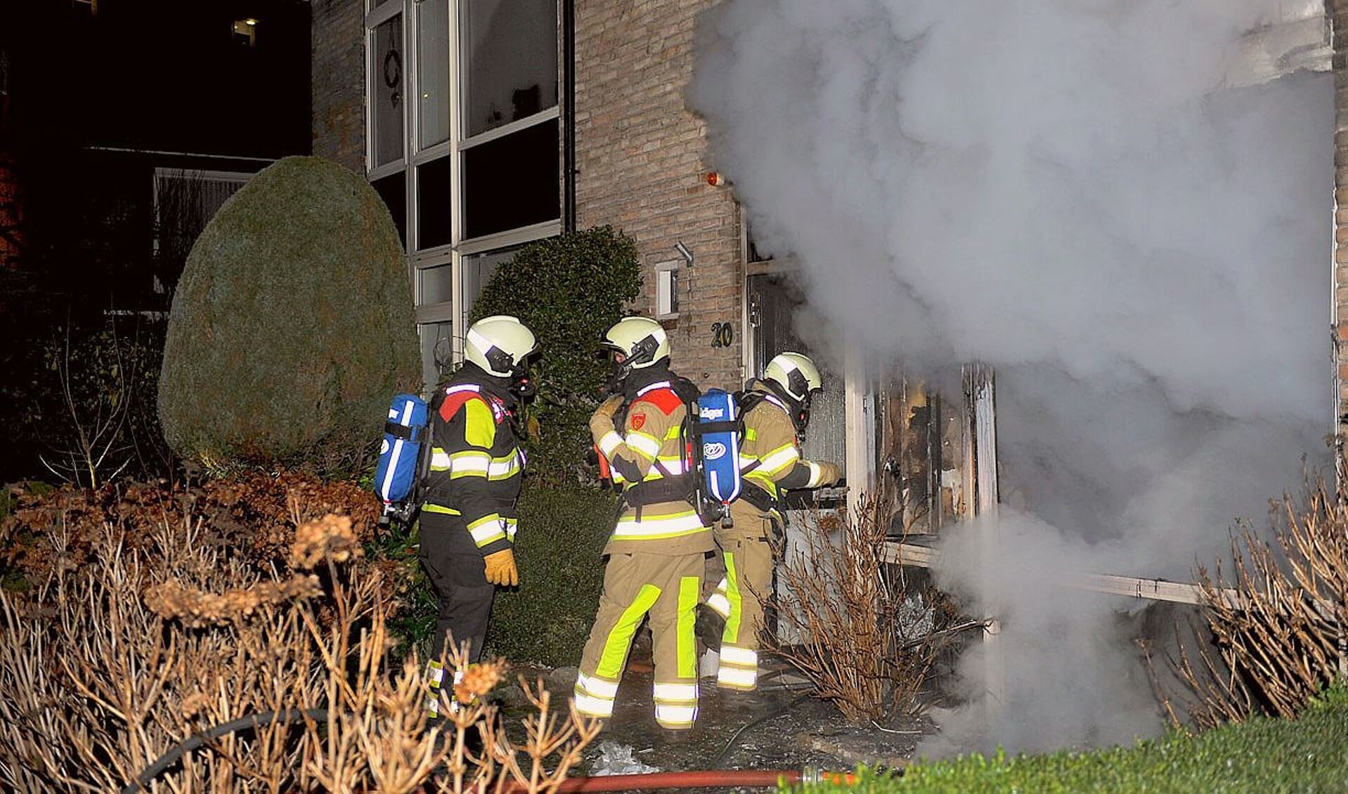 Onlangs kwam de brandweer nog in actie bij een woningbrand in Bilthoven.