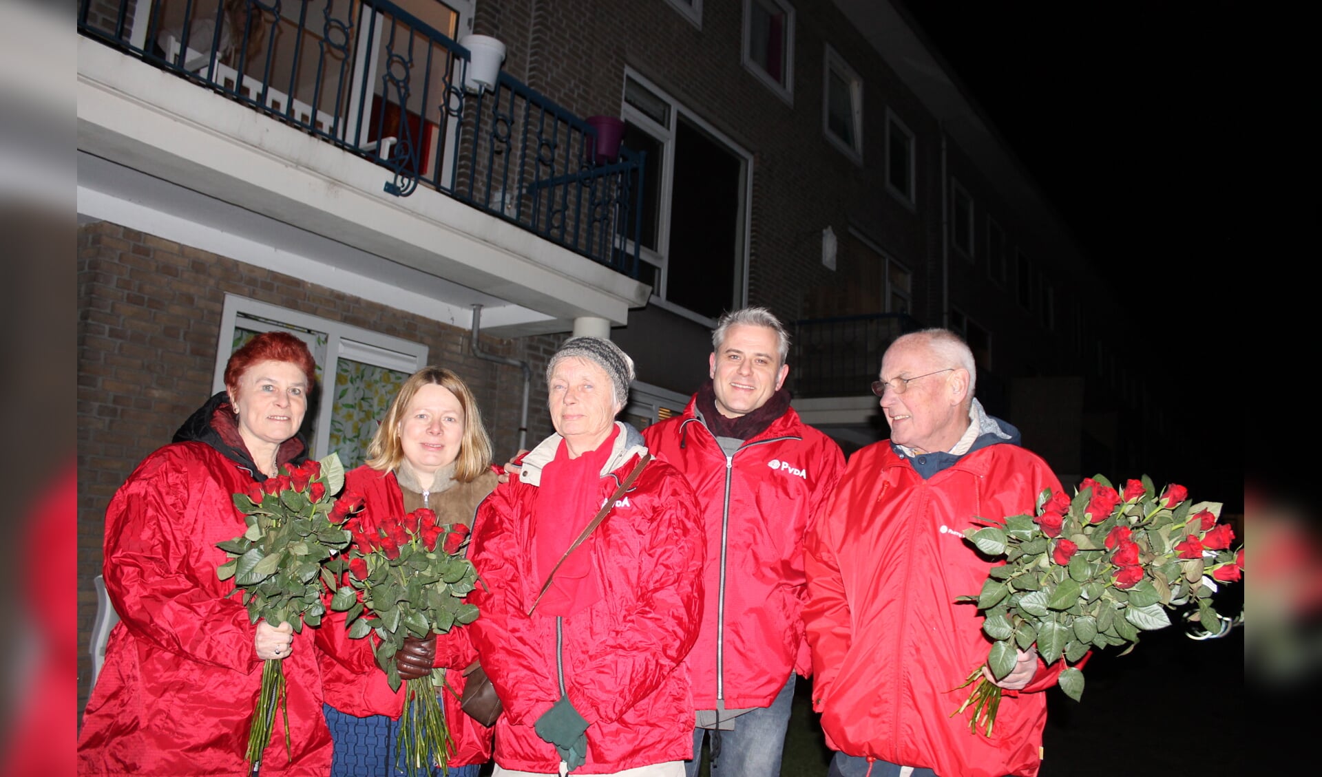 PvdA wijkteam bezoekt Beatrixlaan en omgeving in Bilthoven [Foto PvdA-De Bilt].