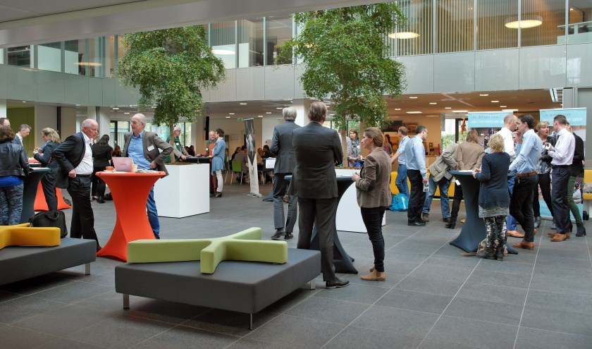 De interne beursvloer van de Rabobank.