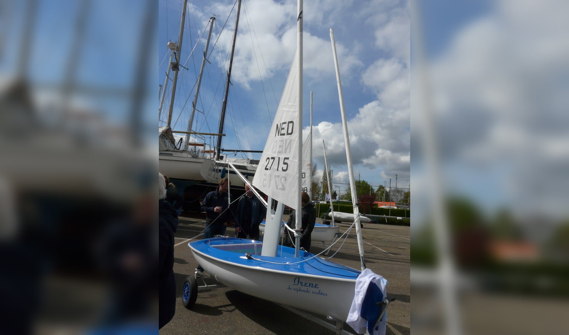De 35ste boot van Sailability draagt de naam van de onlangs overleden Irene Wentink.