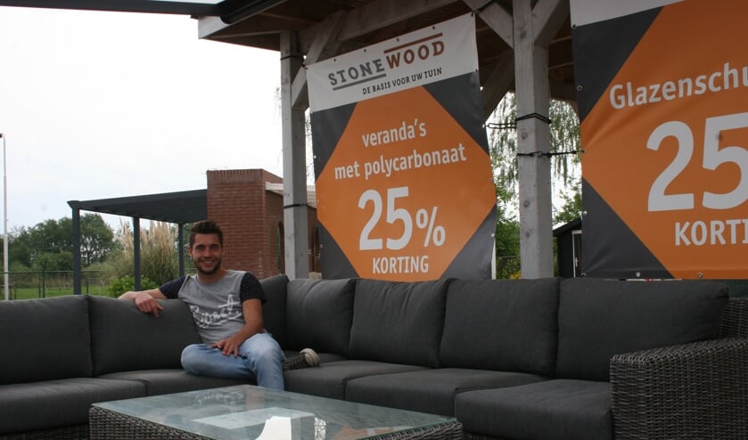 Achter Nick verrijzen straks de blokhutten langs de Tolakkerweg.