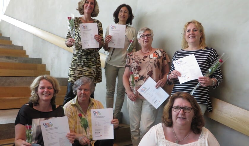 Eveline Meijer (Wereldwijs - Bilthoven), Ellen de Boer (Berg- en Boschschool - Bilthoven), Beatriz Rhebergen (Wereldkidz de Koppel - Zeist), Gabrie Bosboom en Joeska de Wit (Sint Nicolaasschool - Odijk), Ria Lubout (Wereldkidz Achtbaan - Veenendaal) en Geke Tadema (Bibliotheek Veenendaal).